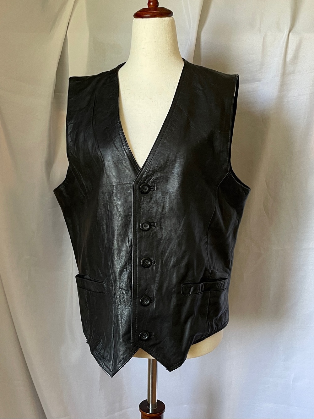 Wilsons leather vest, size L